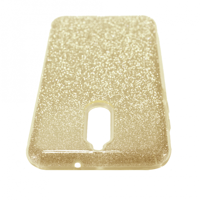 Чехол Silicone 3in1 Блёстки для Huawei Mate 10 Lite Gold-5