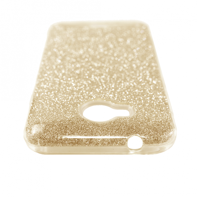 Чехол Silicone 3in1 Блёстки для Huawei Y3 II Gold-5