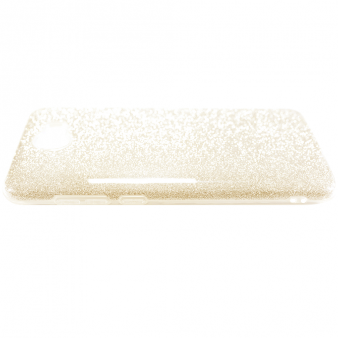 Чехол Silicone 3in1 Блёстки для Huawei Y5 II Gold-3