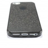 Чохол Silicone 3in1 Блискітки для iPhone 5 Чорний Чохол Silicone 3in1 Блискітки для iPhone 5 Чорний