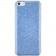 Чехол Silicone 3in1 Блёстки для iPhone 5 Blue