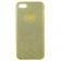 Чохол Silicone 3in1 Блискітки для iPhone 5 Золотий