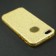 Чохол Silicone 3in1 Блискітки для iPhone 5 Золотий