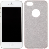 Чехол Silicone 3in1 Блёстки для iPhone 5 Pink Чехол Silicone 3in1 Блёстки для iPhone 5 Pink