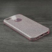 Чехол Silicone 3in1 Блёстки для iPhone 5 Pink Чехол Silicone 3in1 Блёстки для iPhone 5 Pink