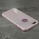 Чехол Silicone 3in1 Блёстки для iPhone 6 Pink