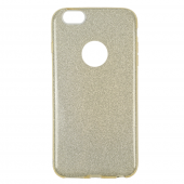 Чехол Silicone 3in1 Блёстки для iPhone 6+ Gold Чехол Silicone 3in1 Блёстки для iPhone 6+ Gold
