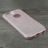 Чохол Silicone 3in1 Блискітки для iPhone 6+ Рожевий Чохол Silicone 3in1 Блискітки для iPhone 6+ Рожевий