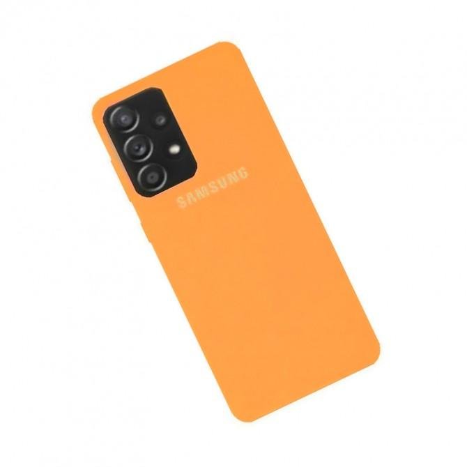 Чохол Soft Case Samsung A725 Galaxy A72 Помаранчевий FULL-2