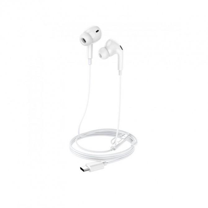 Навушники Borofone BM80 Pro Type-C 1.2m White-2