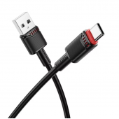 Кабель USB Borofone BX110 Type-C 3A Black 1m
