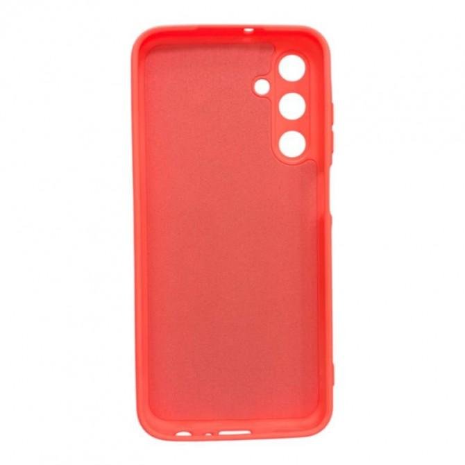 Чехол Original Soft Case Samsung A256 Galaxy A25 Ярко-розовый FULL-1