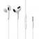 Навушники Baseus H17 White with mic + button call answering + volume control (NGH16-01)