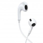 Наушники Baseus H17 White with mic + button call answering + volume control (NGH16-01) Наушники Baseus H17 White with mic + button call answering + volume control (NGH16-01)