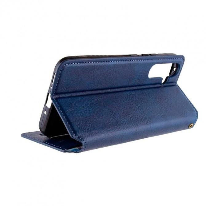 Чохол-книжка GETMAN Cubic for Samsung Galaxy A35 Blue-1