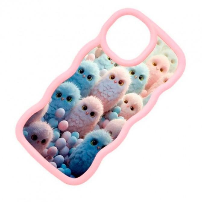 Чехол TPU Cloudy Pictures для Apple iPhone 14 Pro (6.1") Owls-1