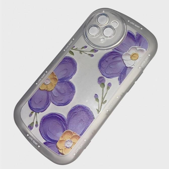 Чехол Flower Boom series for iPhone 11 Pro Max Clear-1