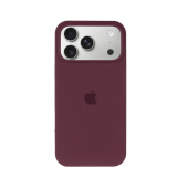 Силиконовый чехол для iPhone 17 Pro Max Maroon FULL