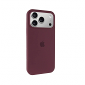 Силиконовый чехол для iPhone 17 Pro Max Maroon FULL