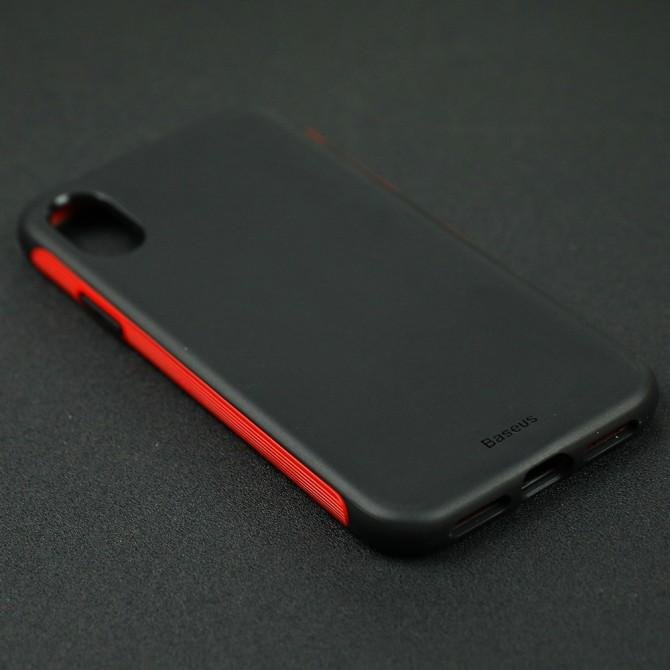 Чохол Baseus Bumper Case для iPhone X Червоний(BM09)-3