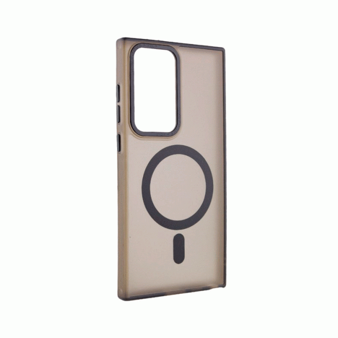 Чехол TPU+PC Lyon Frosted with MagSafe series Samsung Galaxy S23 Ultra Black