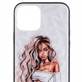 Накладка Prisma Ledies для iPhone 13 White Накладка Prisma Ledies для iPhone 13 White