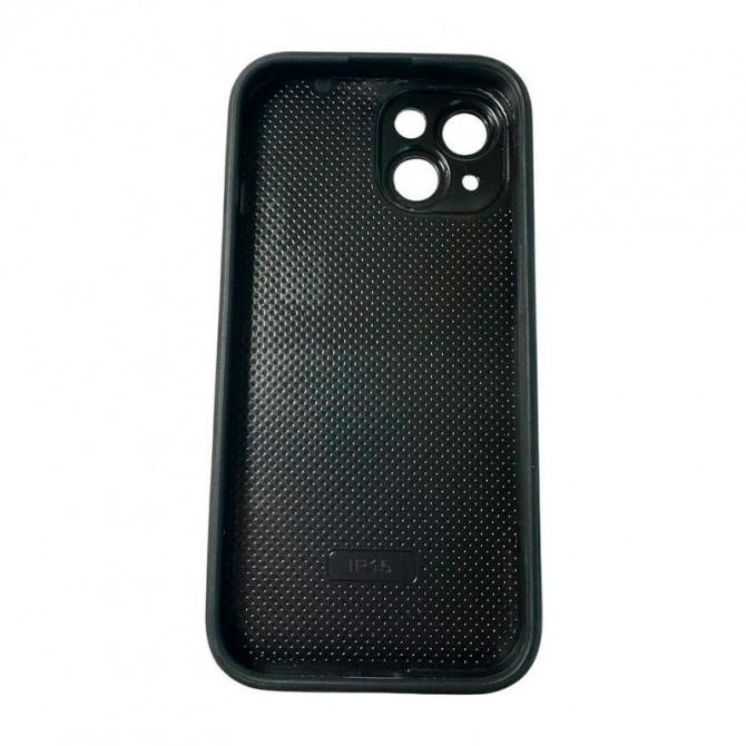 Чохол-накладка шкіряний Leopard Print для iPhone 15 Plus White-1