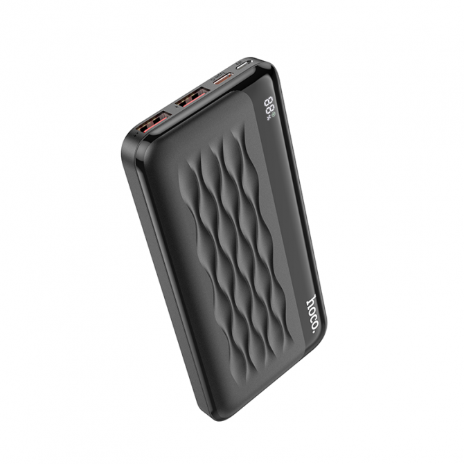 Повербанк Hoco J90 Ultra-Thin 22.5W+PD20W (10000 mAh) Black-2
