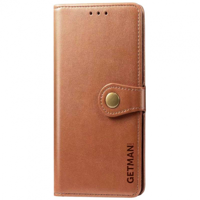 Чeхол-книжка GETMAN Gallant for Xiaomi Redmi Note 12S Brown