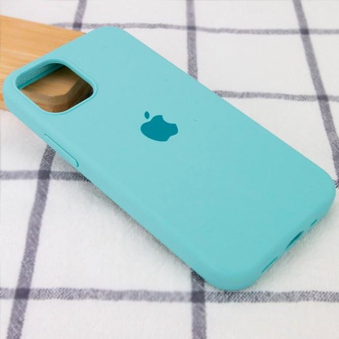 Чехол силиконовый для iPhone 12 /12 Pro Бирюзовый-3