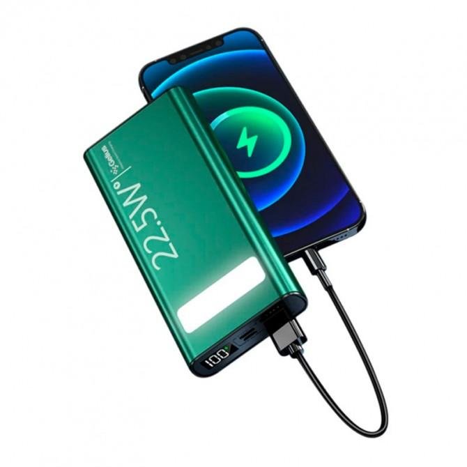 Повербанк Gelius Lightstone GP-PB300 30000mAh Green-1