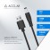 Кабель живлення ACCLAB USB to DC, 5.5*2.5mm, 9V, 1A Black