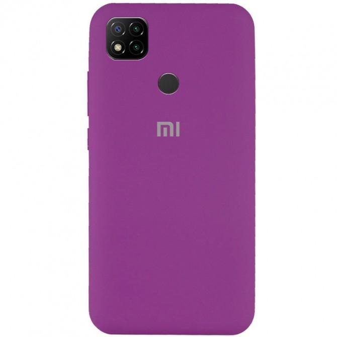 Чохол-накладка Original Soft Case Xiaomi Redmi 9c/Redmi 10A Виноградний FULL