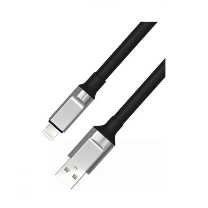 Кабель USB WALKER C915 Lightning Black-1