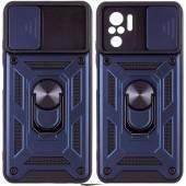 Чохол HONOR Hard Defence Series Xiaomi Redmi Note 10/10S Blue (with Camshield and magnet)