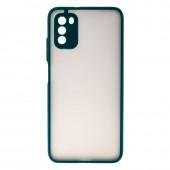 Чехол MATT CASE Xiaomi Redmi 9T/Poco M3 Dark Green