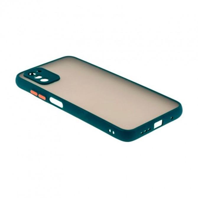 Чехол MATT CASE Xiaomi Redmi 9T/Poco M3 Dark Green-1