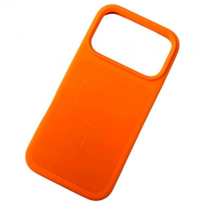 Чехол-накладка Liquid Magnetic для iPhone 17 Pro Orange-1