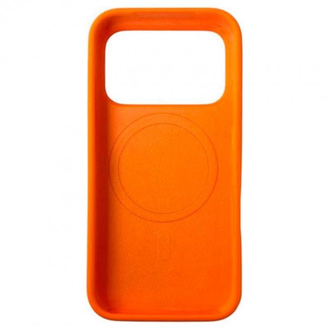 Чехол-накладка Liquid Magnetic для iPhone 17 Pro Max Orange-2