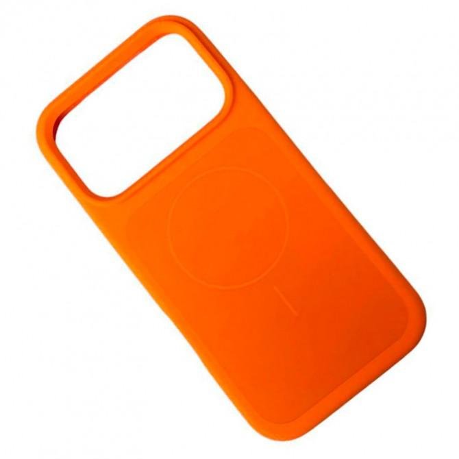 Чехол-накладка Liquid Magnetic для iPhone 17 Pro Max Orange-3