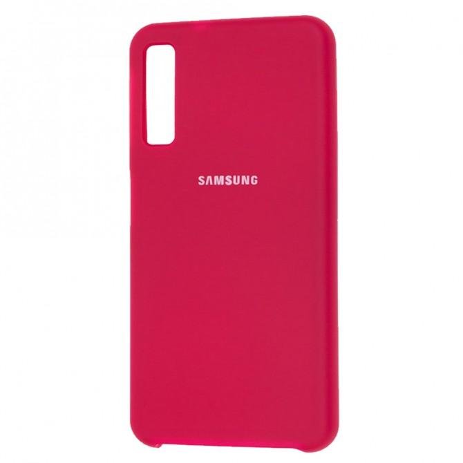 Чохол Soft Case для Samsung A750 Galaxy A7 2018 Вишневий-1