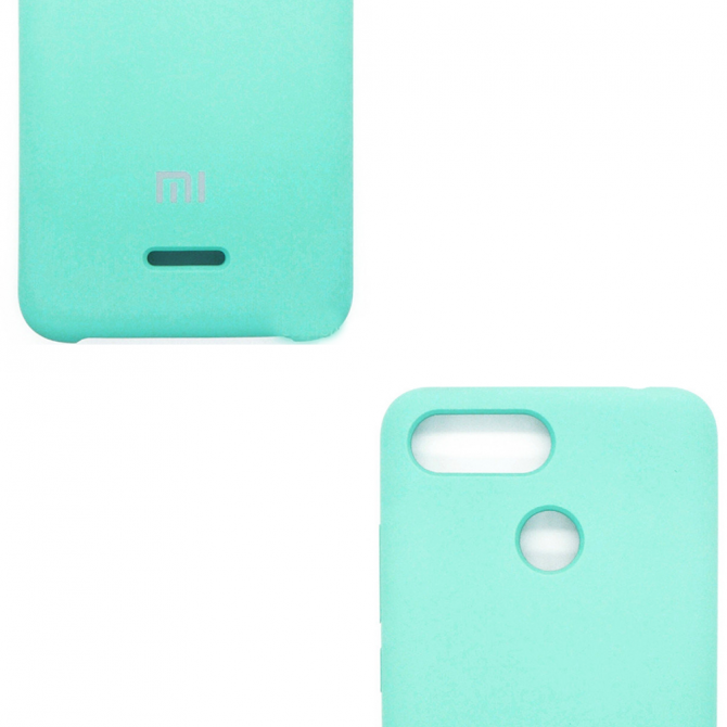 Чохол Soft Case для Xiaomi Redmi 6 Мінтоловий-3