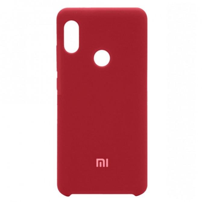 Чехол Soft Case для Xiaomi Redmi 6 Pro/Mi A2 Lite Вишневый-1