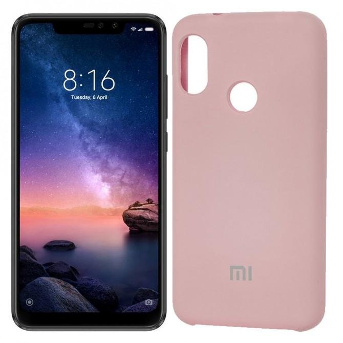 Чехол Soft Case для Xiaomi Redmi 6 Pro/Mi A2 Lite Светло розовый