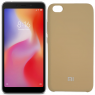 Чехол Soft Case для Xiaomi Redmi 6a Светло коричневый