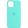 Шкіряний чохол Leather Case (AA Plus) with MagSafe для Apple iPhone 14 (6.1'') Ice
