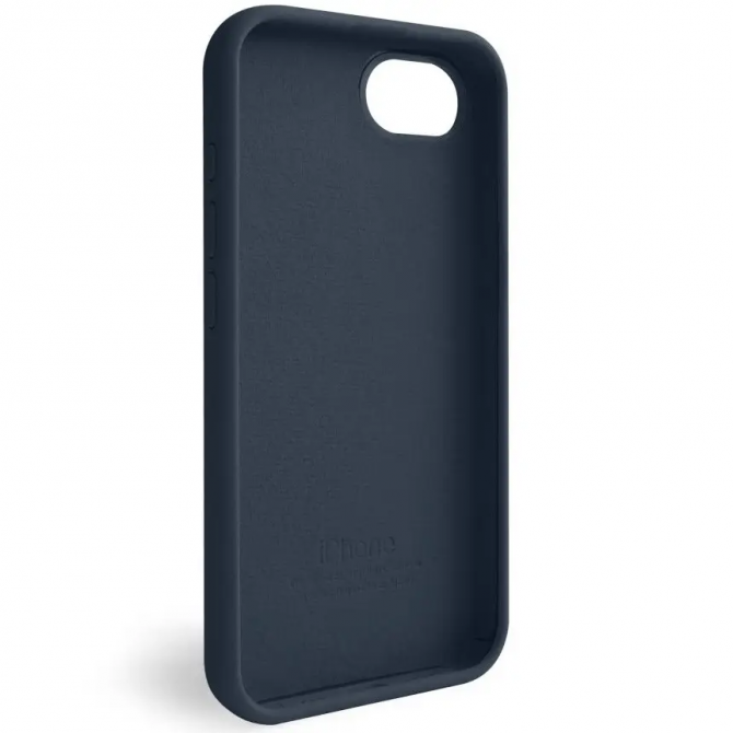 Силиконовый чехол для iPhone 16e Midnight Blue FULL-1