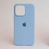 Оригінальний силіконовий чохол для iPhone 15 Plus Lilac FULL