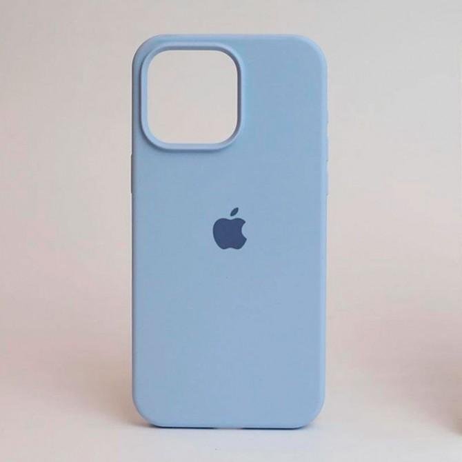 Оригинальный силиконовый чехол для iPhone 15 Plus Lilac FULL