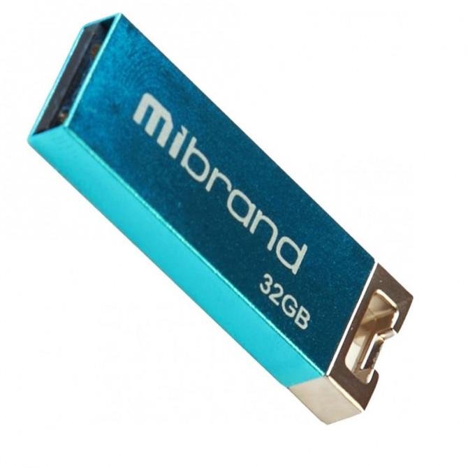 Флеш память Mibrand Chameleon 32Gb Голубой-2